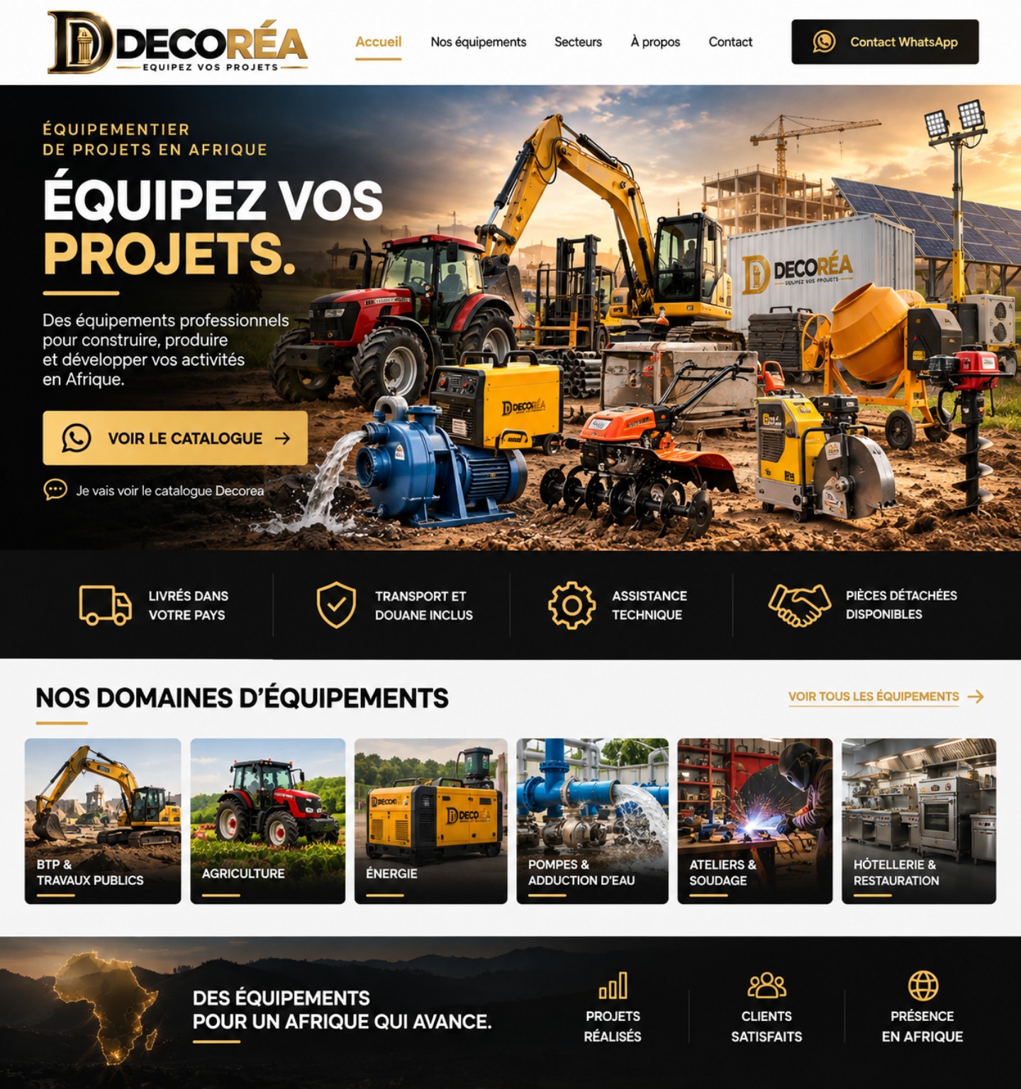 DECORÉA équipements professionnels