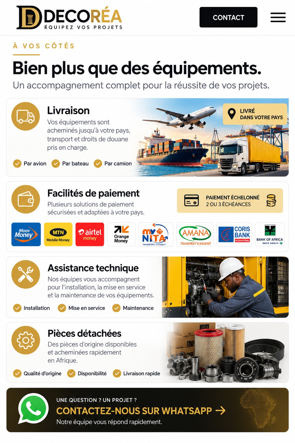 Services DECORÉA